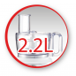 Mobile Preview: Moulinex Foodprocessor Double Force Compact FP5421